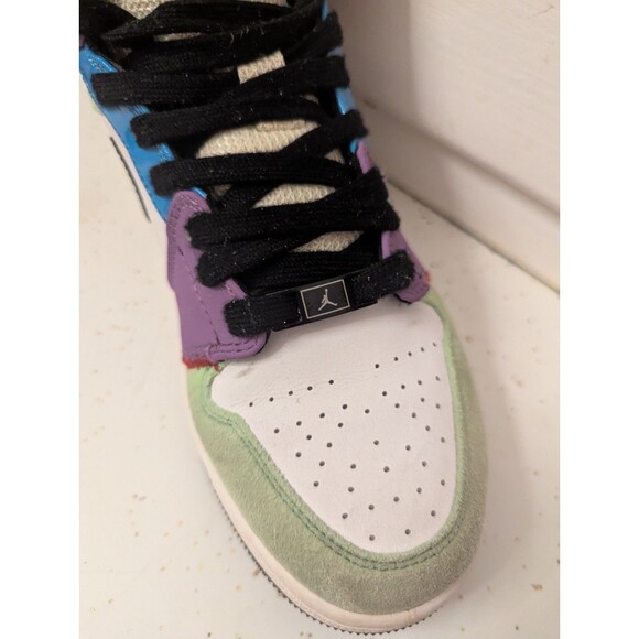 Air Jordan 1 Mid SE Multi Color ‘Lightbulb’ CW1140100 Women's Size 6.5 - Picture 5 of 15